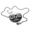 Basin plug and chrome finish for modern bathroom decor - optimized sink accessory