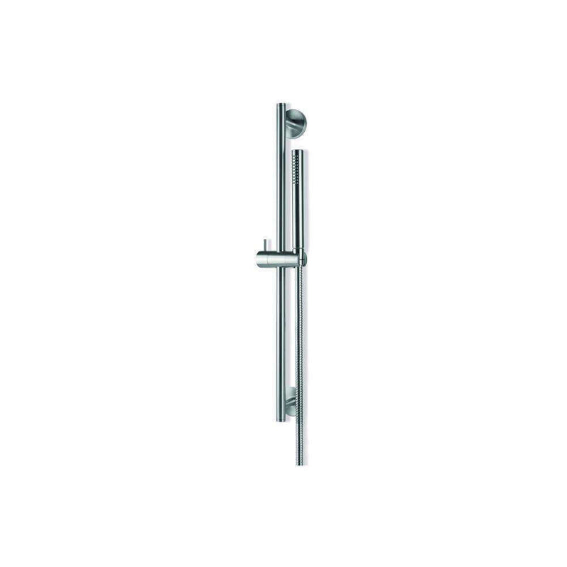 Vema Tiber Riser, Handset & Hose Set - Stainless Steel.