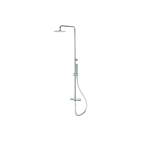 Vema Round Bar Shower - Chrome.