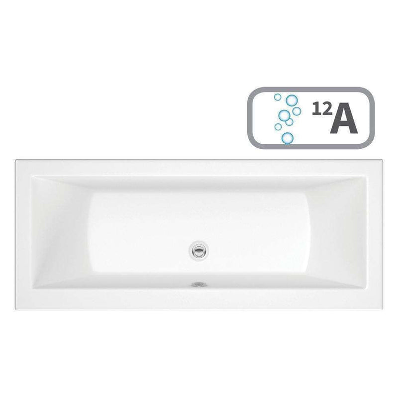 Vema Solarna Double End 1700mm x 700mm 0TH Bath & Airspa System.