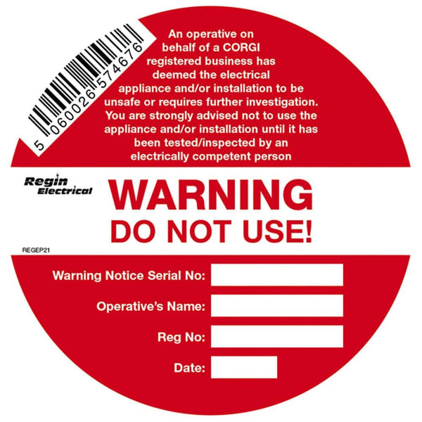 safety sticker