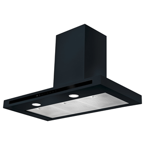 Rangemaster Hi-Lite Flat Hood - 110cm - Black.