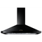 Rangemaster Pyramid Hood - 90cm - Black w/ Brass Badge.