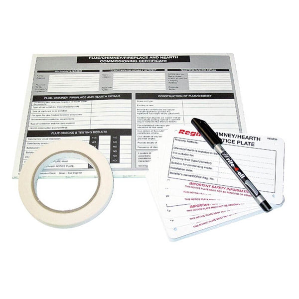 Flue notice pack