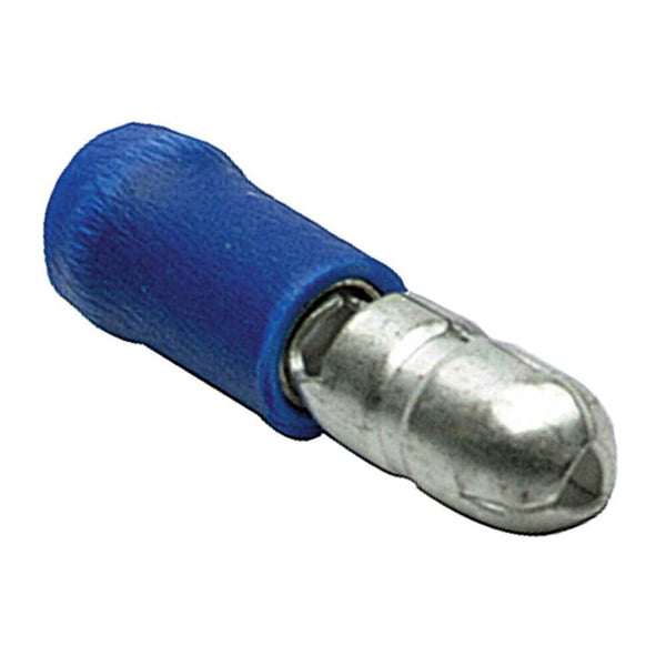 Regin Bullet Male Connector - Blue (10 Pack).