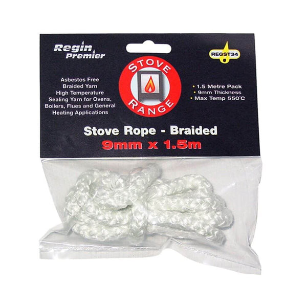 Regin Stove Range Stove Rope (9mm) - Braided.