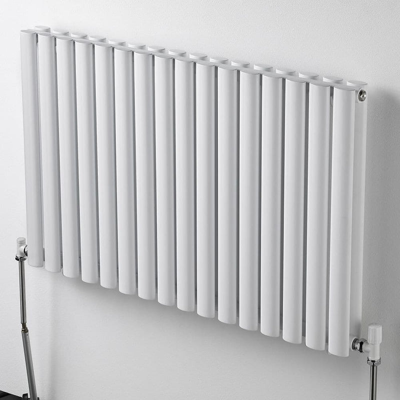 Ultraheat Sofi Horizontal 600mm x 593mm Designer Radiator - White