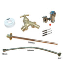 Professional Thru Wall Outside Garden Tap Kit 6.