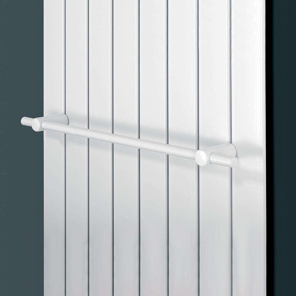 Magnetic radiator towel rail outlet