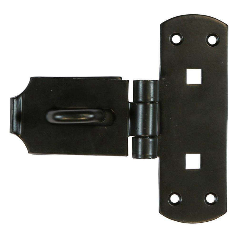 Timco Heavy Vertical HaspStaple Blck - 6" - 1 Pack.