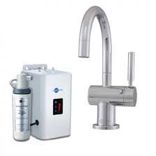 InSinkErator Hot Tap & NeoTank Pack - Brushed Steel.