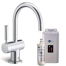 InSinkErator Hot & Cold Chrome Tap & NeoTank Pack - Chrome.