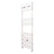 Hestia 600mm x 1581mm aluminium designer towel radiator white