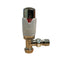 Plumbhub Angled TRV X: White/Chrome Replacement for Drayton TRV4
